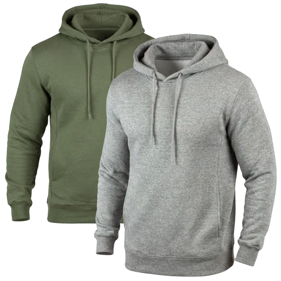 2-Pack: Threadfast Ultimate Fleece Pullover Hoodie