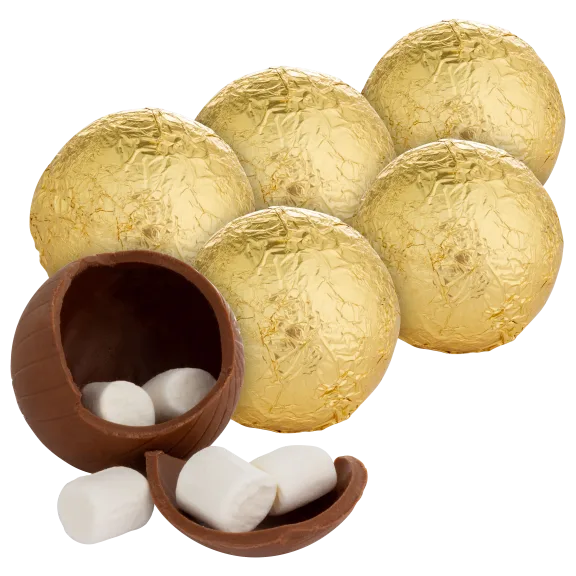 Fudgy Bombs (Hot Chocolate Bombs with Marshmallow Surprise) in 6-Pack or 12-Pack