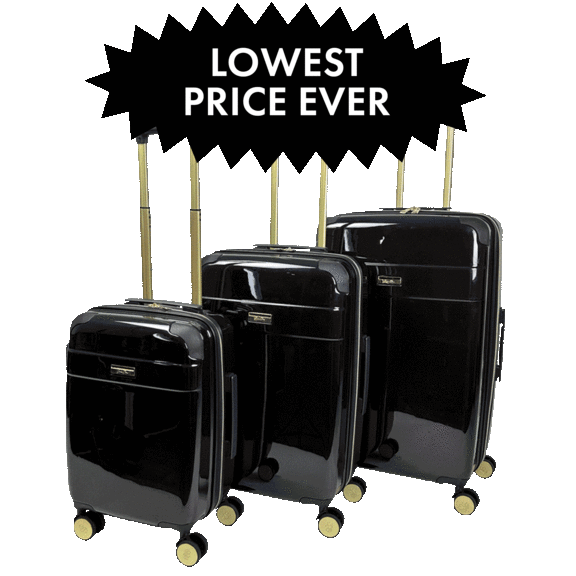 Jenni Chan Entin 3-Piece Hardside Luggage Set