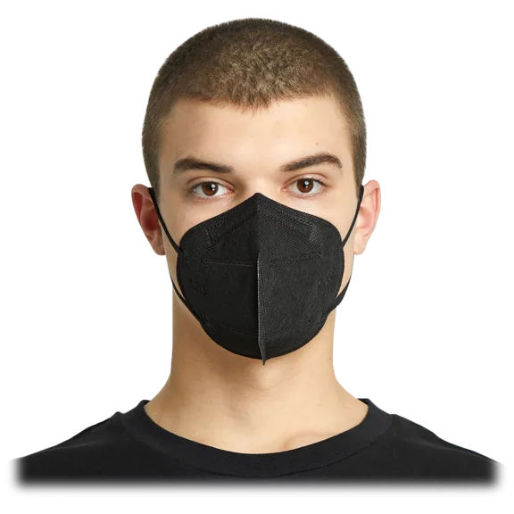 40-Pack: Black KN95 Masks