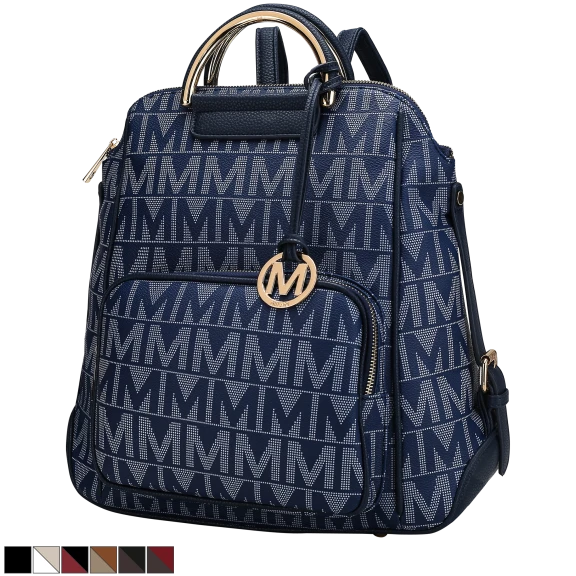 MKF Collection Cora Milan M Signature Trendy Backpack