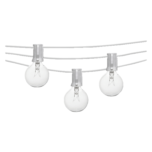 Mr. Beams 50-Foot Incandescent Indoor/Outdoor String Lights