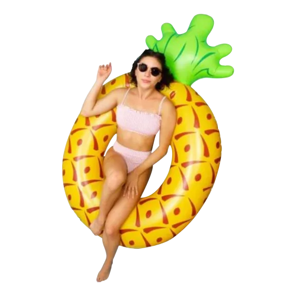 Pineapple Pool Float by SOL Summer Shade