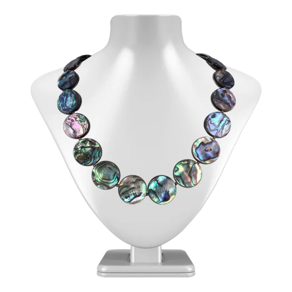 NEW ZEALAND ABALONE COLLECTION Tia Abalone Statement Necklace