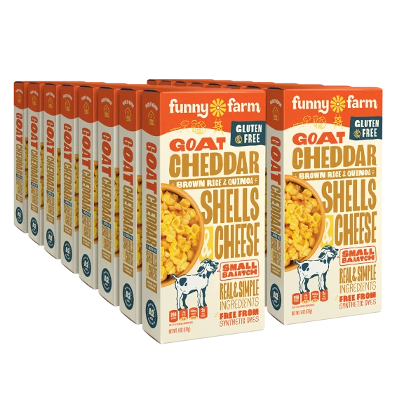 16-Pack: Funny Farm Goat Cheddar Mac & Cheese