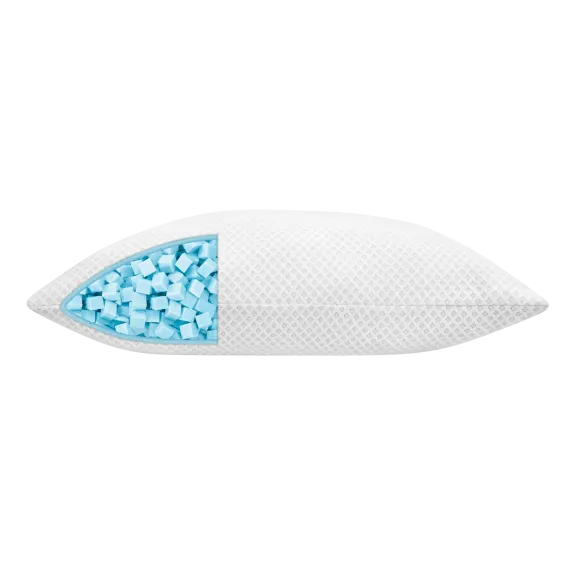 SensorPEDIC Adjust-A-Cube Adjustable Gel-Infused Memory Foam Bed Pillow