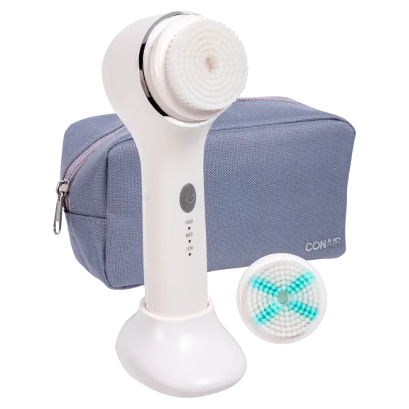 Conair True Glow Sonic Facial Exfoliating Brush Kit
