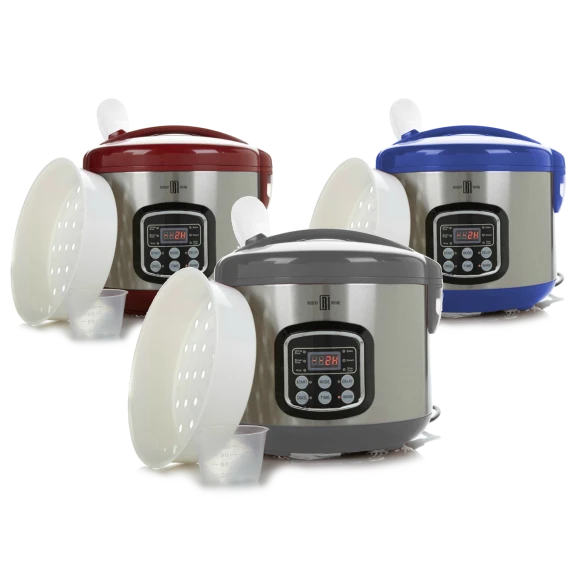 Robert Irvine 5-in-1 Digital Programmable 10-cup Multi-Cooker (Open Box)