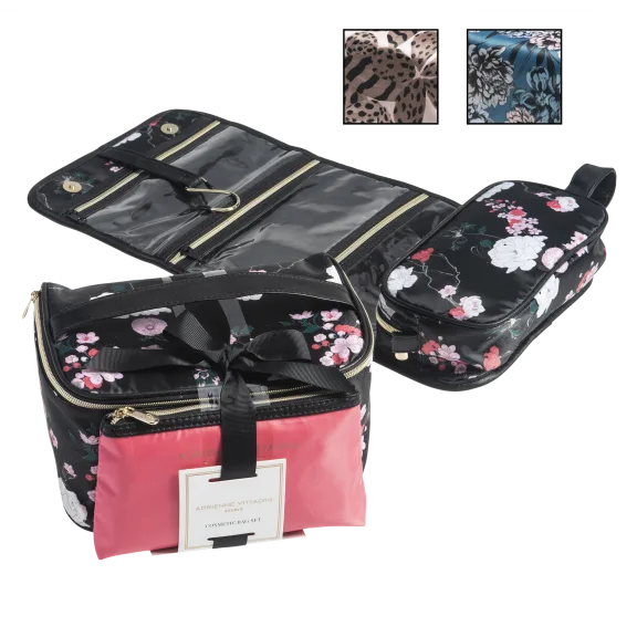 Adrienne Vittadini Toiletry and Cosmetic Organizer