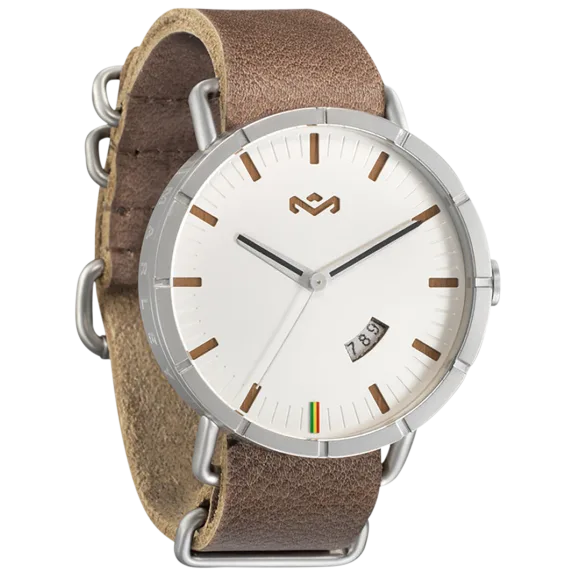 House of Marley Men's Quartz Watch with Leather Strap