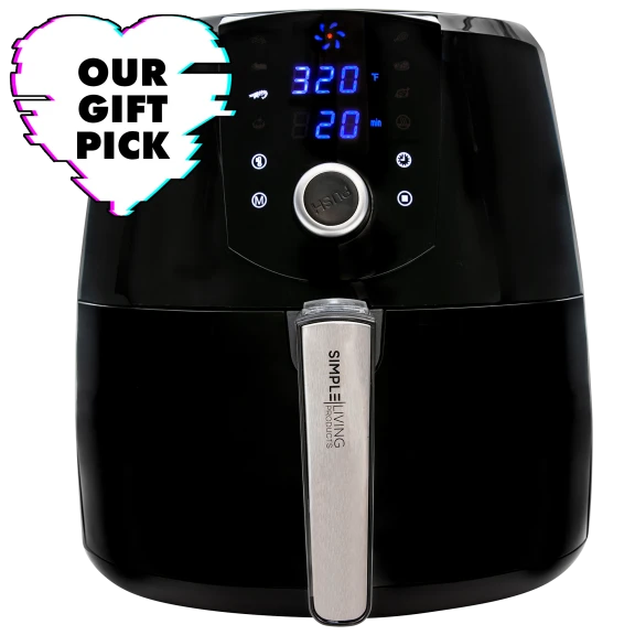 Simple Living Products XL Digital 5.8 Quart Air Fryer