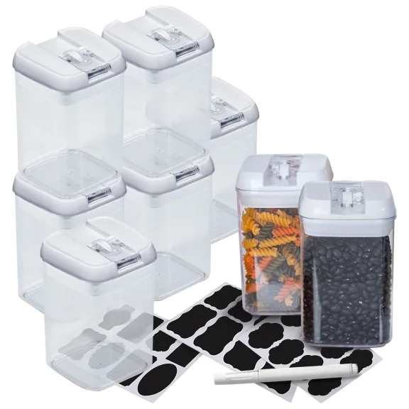 8-Piece: Cheer Collection .8L Food Storage Containers