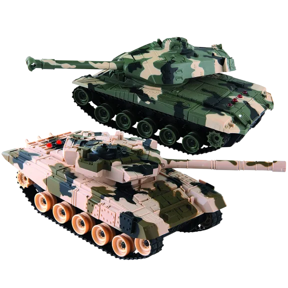 2-Pack: Rock'n RC Battle Tanks