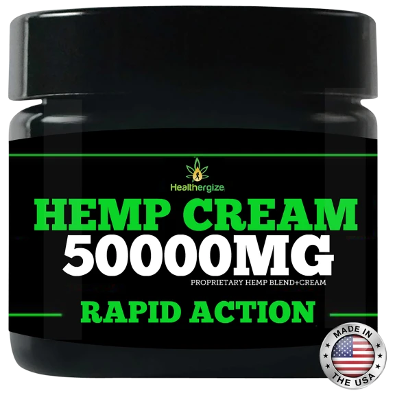 Healthergize Rapid Action Relief Hemp Cream