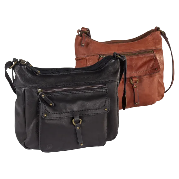 Børn Briarwood Hobo Leather Crossbody