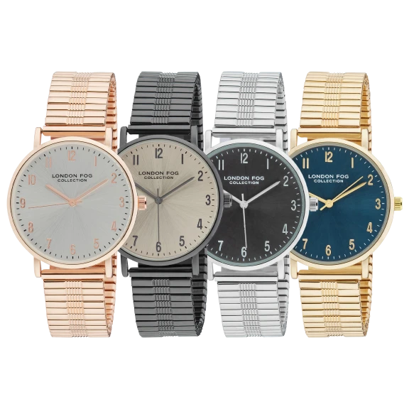 London Fog Baldwin Round Expansion Watch