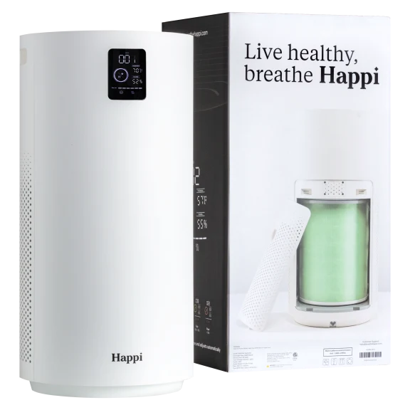 Our Happi 1500 Sq Ft True HEPA Air Purifier with UV Light