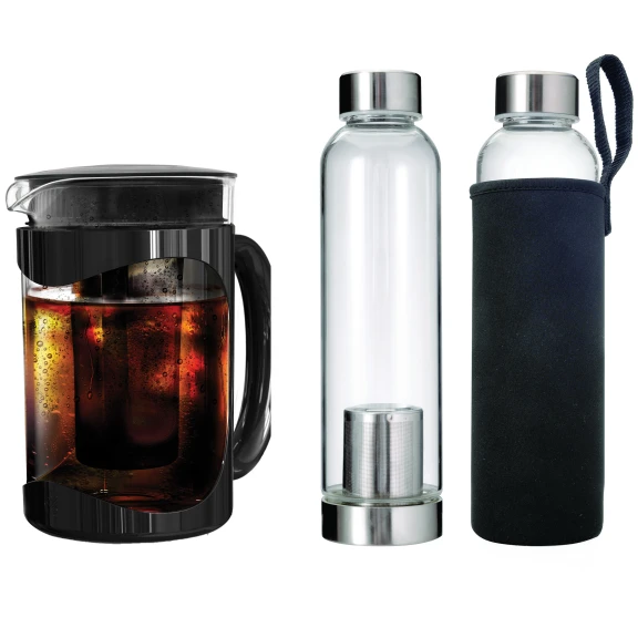 Primula Cold Brew Coffee Maker with 2 Travel Brewers