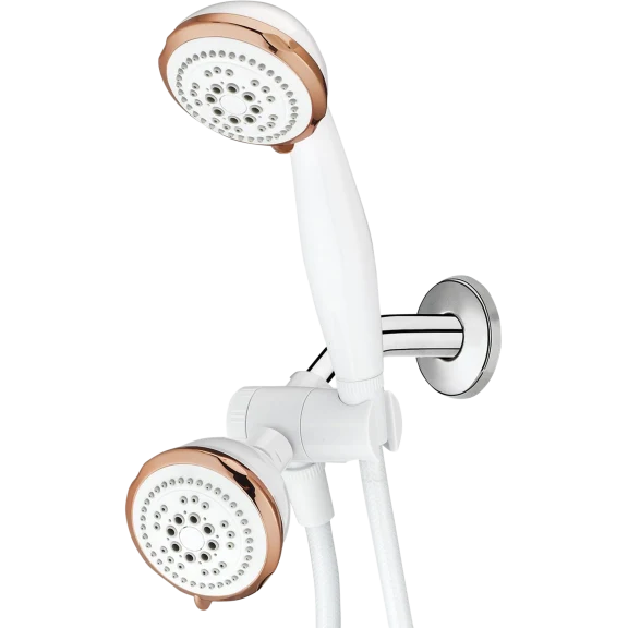 Conair Vintage 6-Setting 2-in-1 Showerhead / Handheld Shower Combo