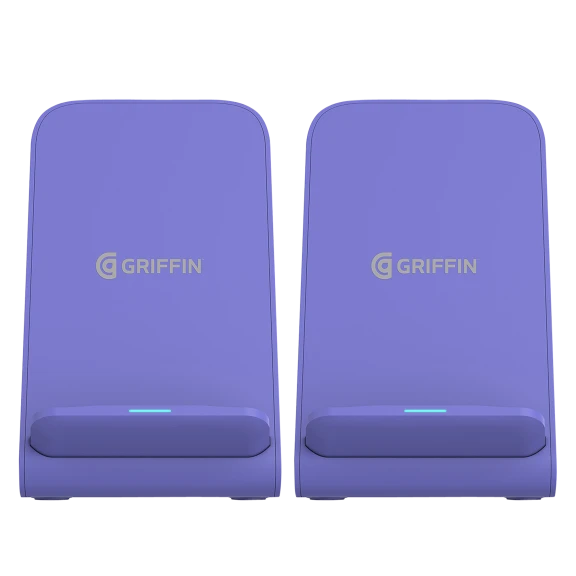 2-Pack: Griffin 10W Wireless Charging Stands (Veri Peri)
