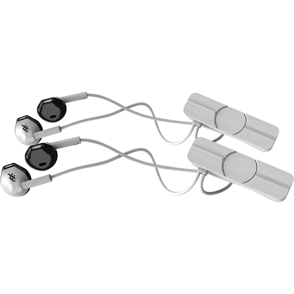 2-Pack: iFrogz InTone Wireless Earbuds with Mic in White