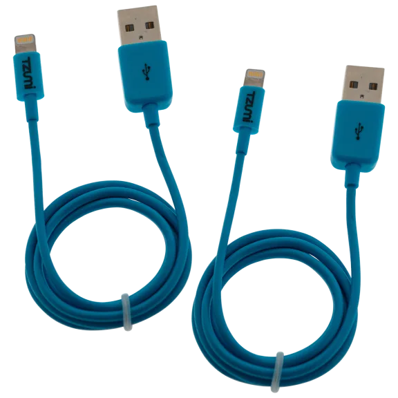 2-Pack: Tzumi 3' Lightning Cable