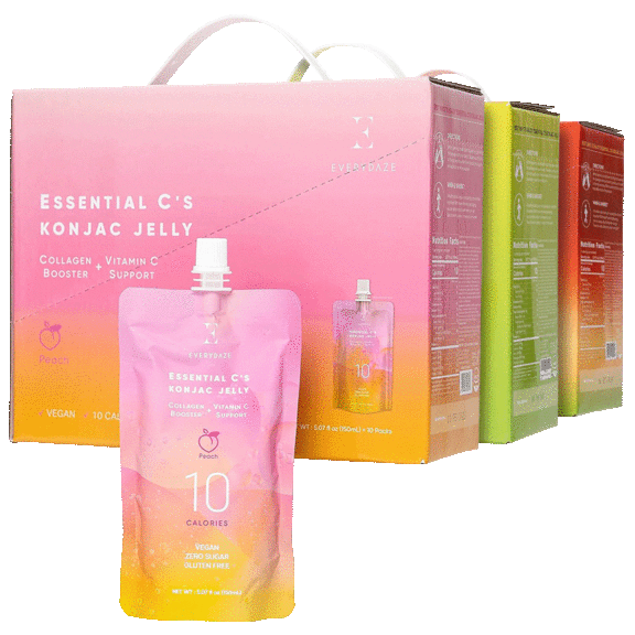 30-Pack: Everydaze Essential C's Konjac Jelly