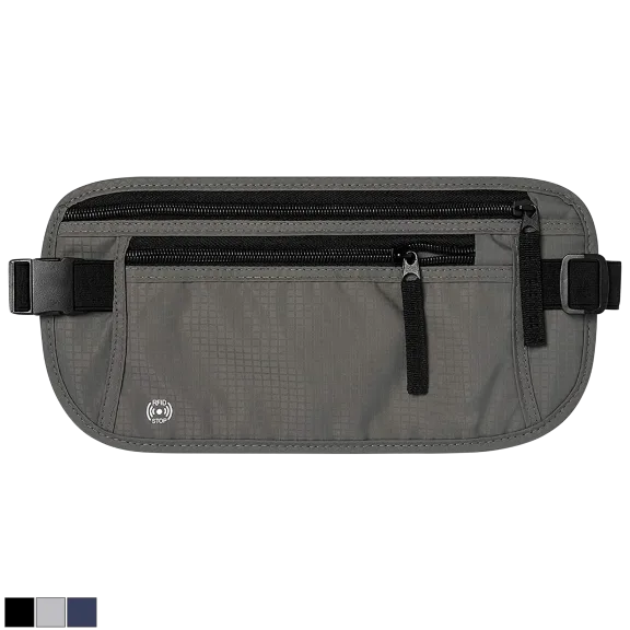 Ciana Super Slim RFID Protected Money Belt And Passport Holder
