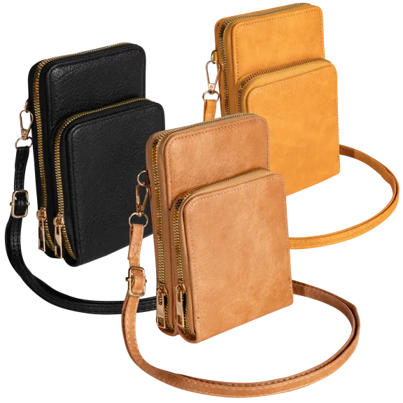 Couture Gems Double Section Crossbody