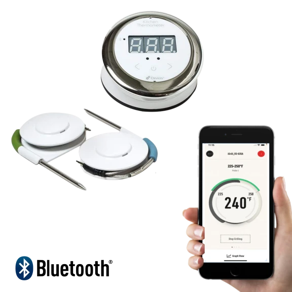 Weber iDevices Dual Probe Smart Food Thermometer
