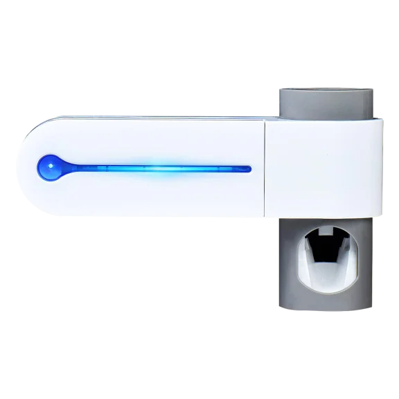 UV Clean 3-in-1 Toothbrush Sterilizer, Holder, & Toothpaste Dispenser