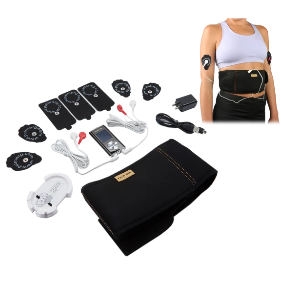 Palm NRG Digital Pulse TENS/EMS Massager with Belt