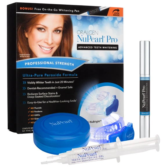 Oralgen NuPearl 32x Advanced Teeth Whitening System with Whitening Pen