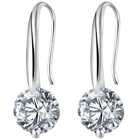 Hollywood Sensation Maryam Simulated Diamond Drop Earrings