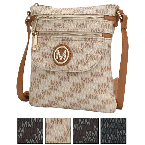 MKF Collection Aretha Crossbody Bag by Mia K