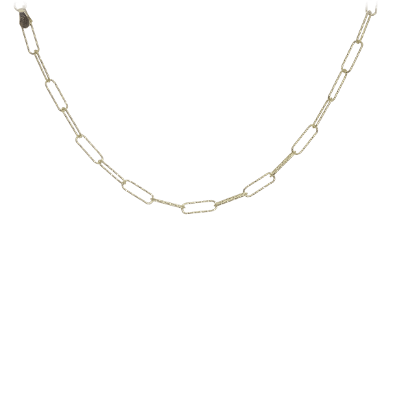 Savvy Cie Italian 18K Diamond Cut Link Bracelet