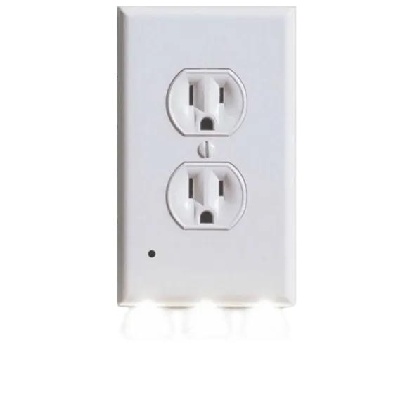 5-Pack: Outlet Cover with Built-In LED Night Light