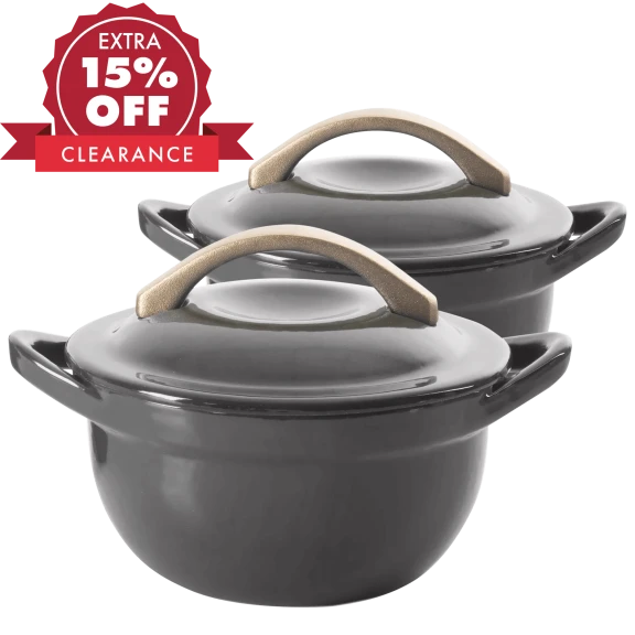 Cravings by Chrissy Teigen 4-Piece 4.7-Inch Mini Casserole Set