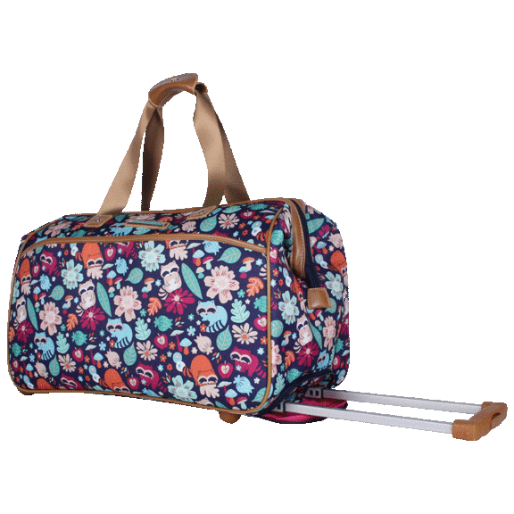 Lily Bloom Carry-On Softside Rolling Duffel Bag