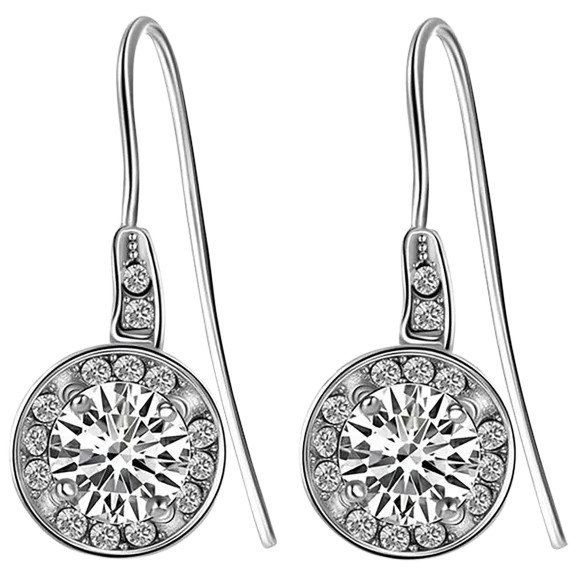 Hollywood Sensation Crystal Dangle Earrings