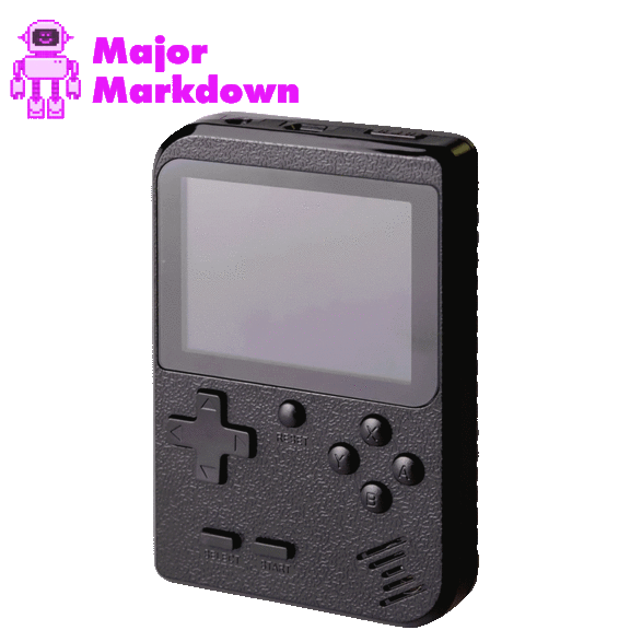 Hakol Handheld Game Console with 400 Pre-Loaded Games
