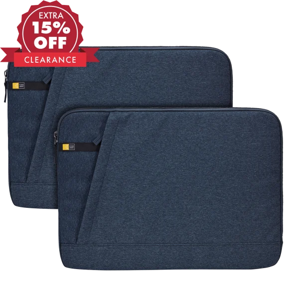 2-Pack: Case Logic Laptop Sleeves