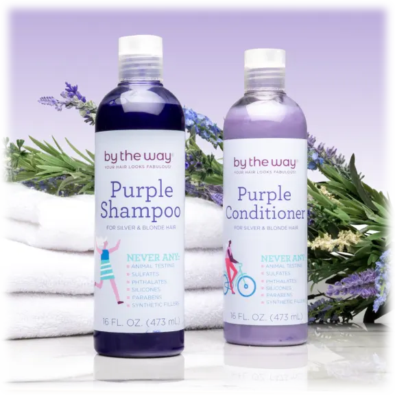 By The Way, Your Hair Looks Fabulous! Purple Shampoo & Conditioner Set
