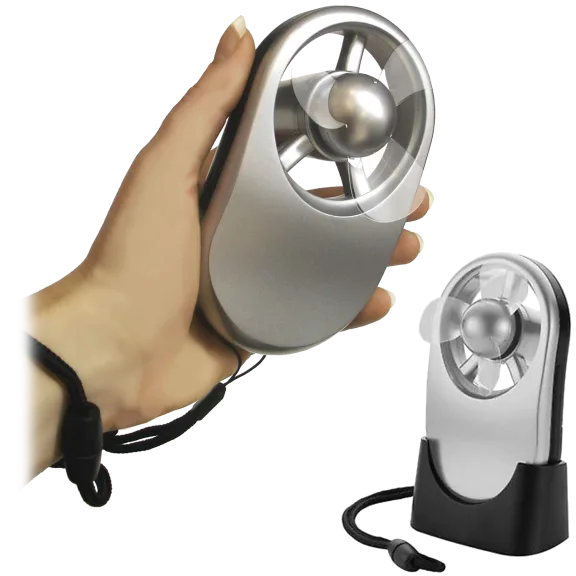 2-Pack of Touch Activated Portable Fans