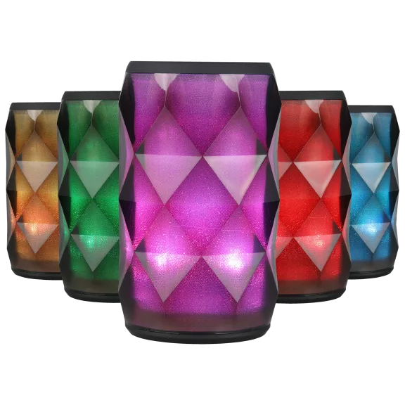 LAX Gadgets Crystal LED Bluetooth Speaker