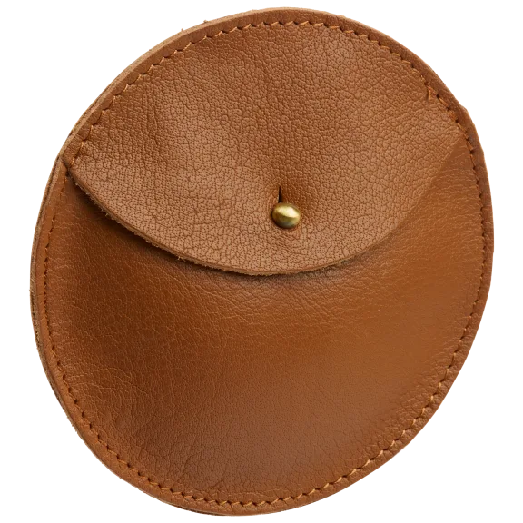 Roost Leather Change Purse - Caramel
