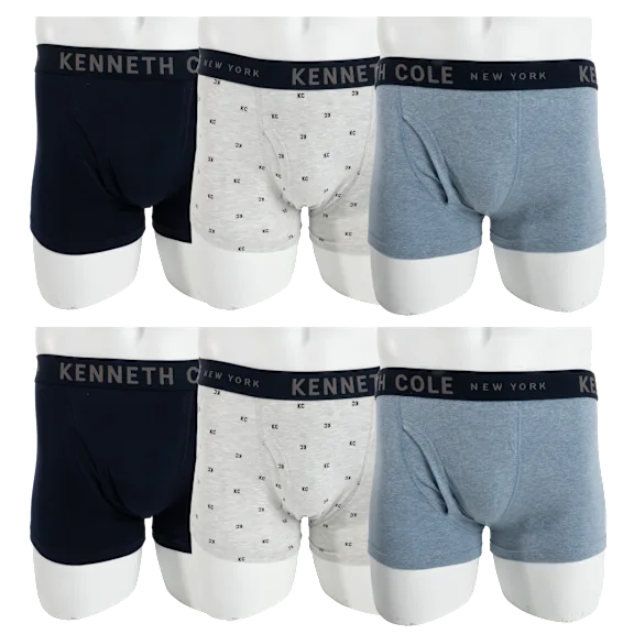 6-Pack: Kenneth Cole New York Cotton Stretch Trunk