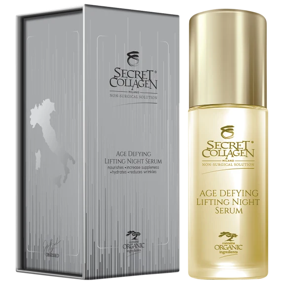 Secret Collagen Age Defying Lifting Night Serum Treatment