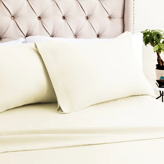 Caravalli Byanca 4-Piece Luxury Bamboo Sheet Set