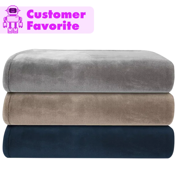 Columbia Plush Throw Blanket